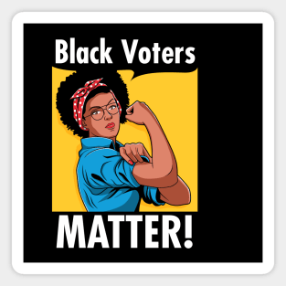 Black Voters Matter 2020 Election African American Gift Magnet